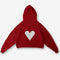 Knitted Heart Hoodie